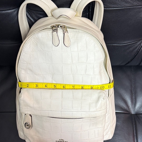 Coach Off-White Unisex Backpack with dust bag - Picture 5 of 15